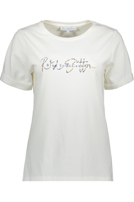 Red Button temmy logo tee